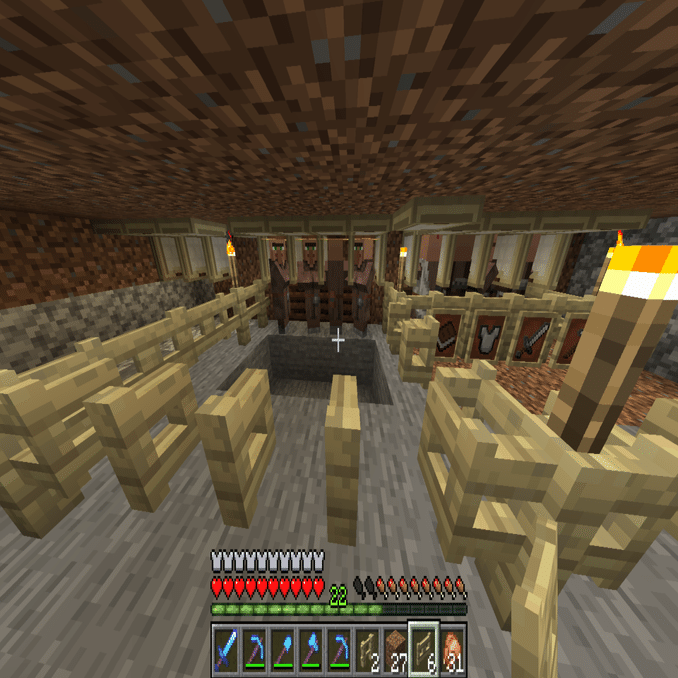 マイクラver1 17日記 21 06 19 13日目 おてつ Note