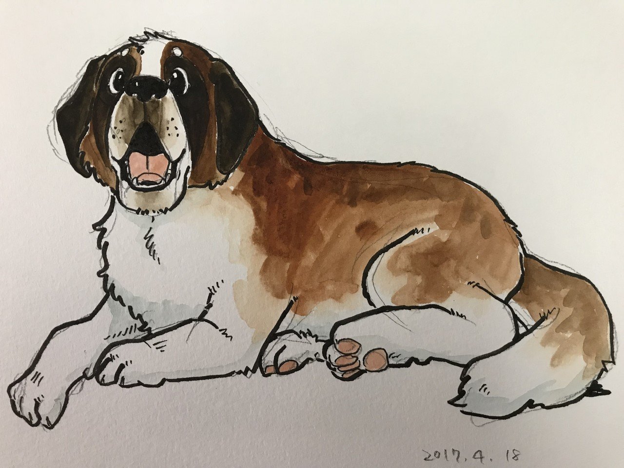 セントバーナードの ジョン 前田のえみ Note