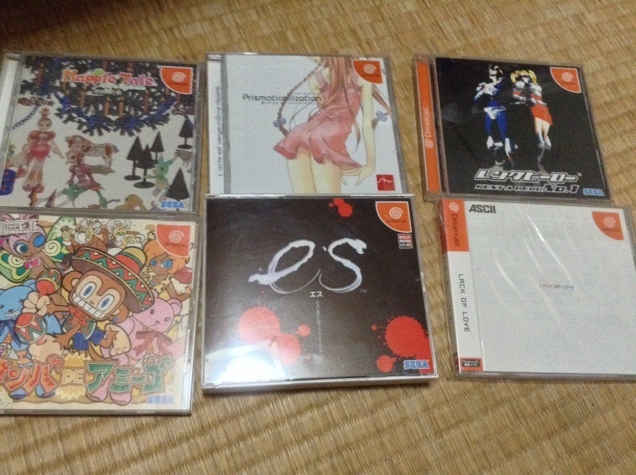 LACK OF 行き過ぎ LOVE ドリームキャスト用ソフト