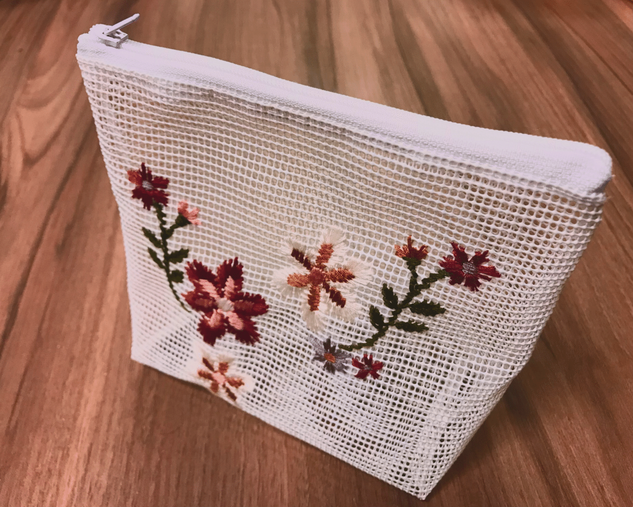 メッシュに刺繍はできるの 刺繍入りメッシュポーチを作ってみよう 三葉商事 Note メッシュに刺繍はできるの 刺繍入りメッシュポーチを作ってみよう 三葉商事 Note