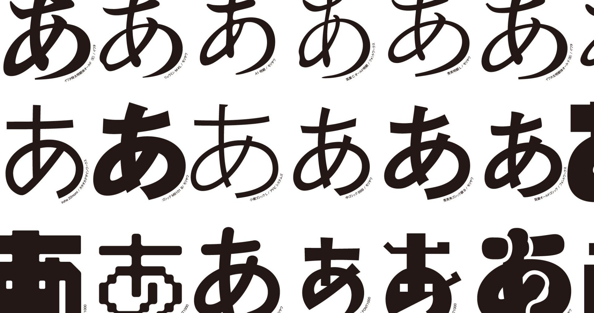 好きなフォント 高橋さとみ Note