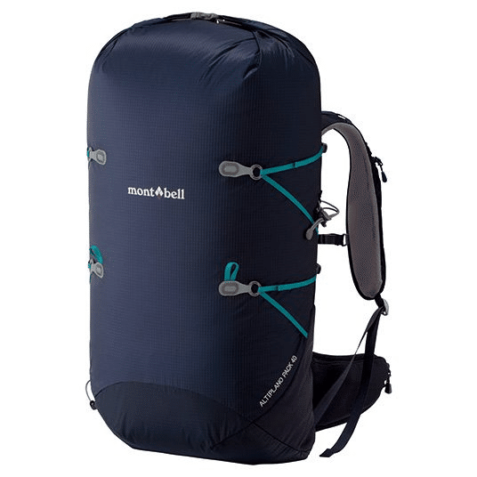モンベル　ALTIPLANO PACK アルチプラノパック40　ネイビー　未使用 使い心地抜群！軽量性と高い防水性を併せ持つバックパック