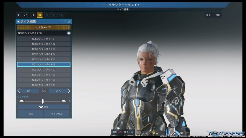 Pso2 Ngs キャラクリエイトするよ 画像多め 長文 たま Note