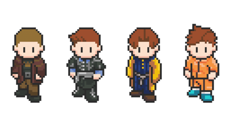 描いたドット絵を保管する場所 32x64アバター編 Muddypadfoot Note