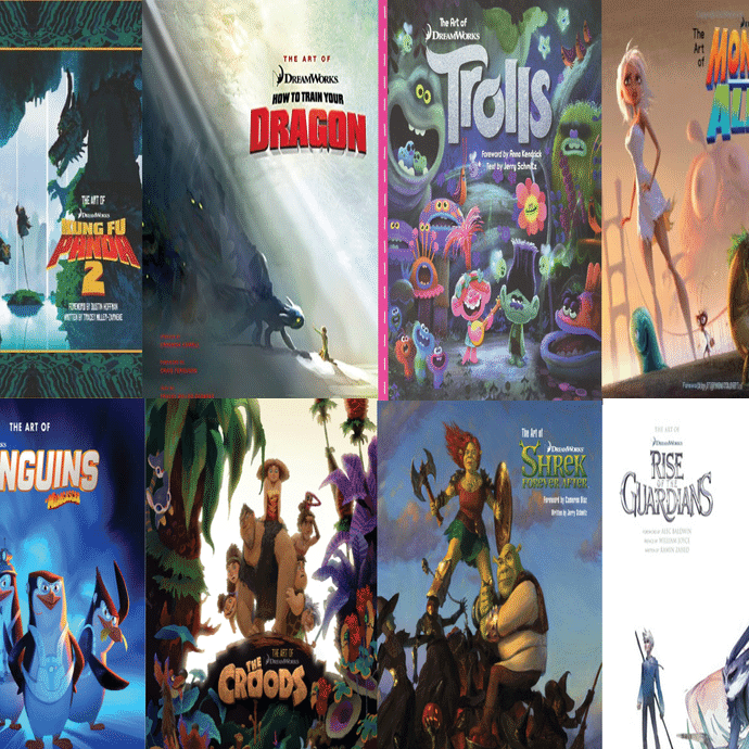 日本でも購入可！ドリームワークスアニメーション映画のアートブック