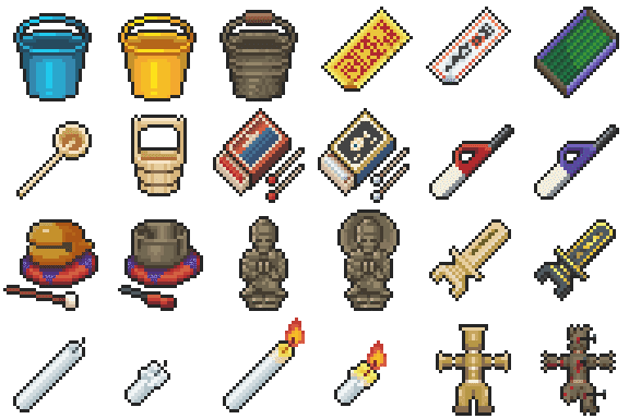描いたドット絵を保管する場所 32x32アイテム編 Muddypadfoot Note 描いたドット絵を保管する場所 32x32アイテム編 Muddypadfoot Note