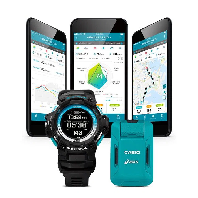 CASIO × asics ランメトリクスRunmetrixモーションセンサー Runmetrix」は超優秀ラン系アプリ！｜森岡紘士