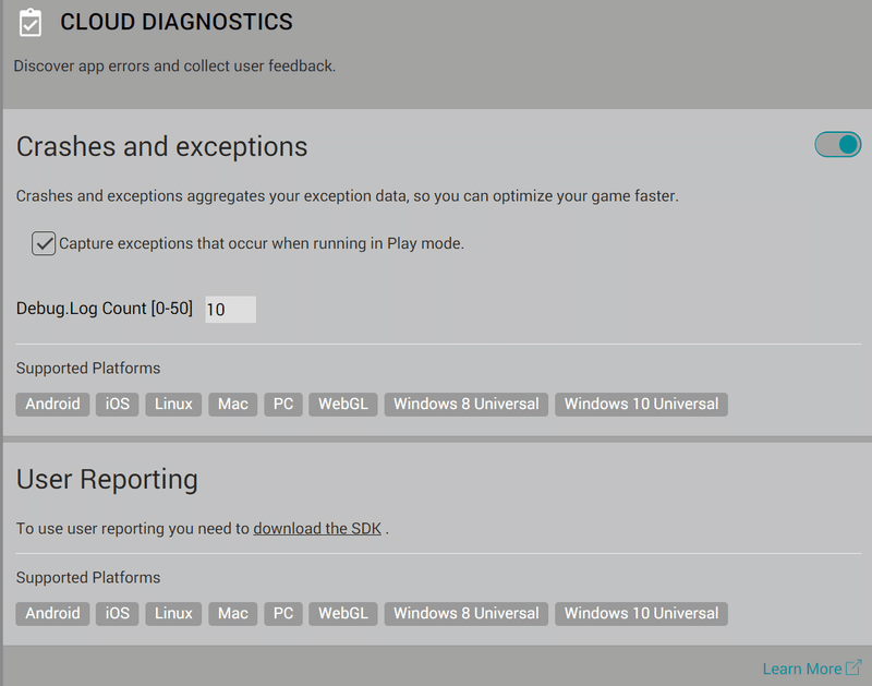 Unity Cloud DiagnosticsのUser Reportingがとても便利だった。｜dobu