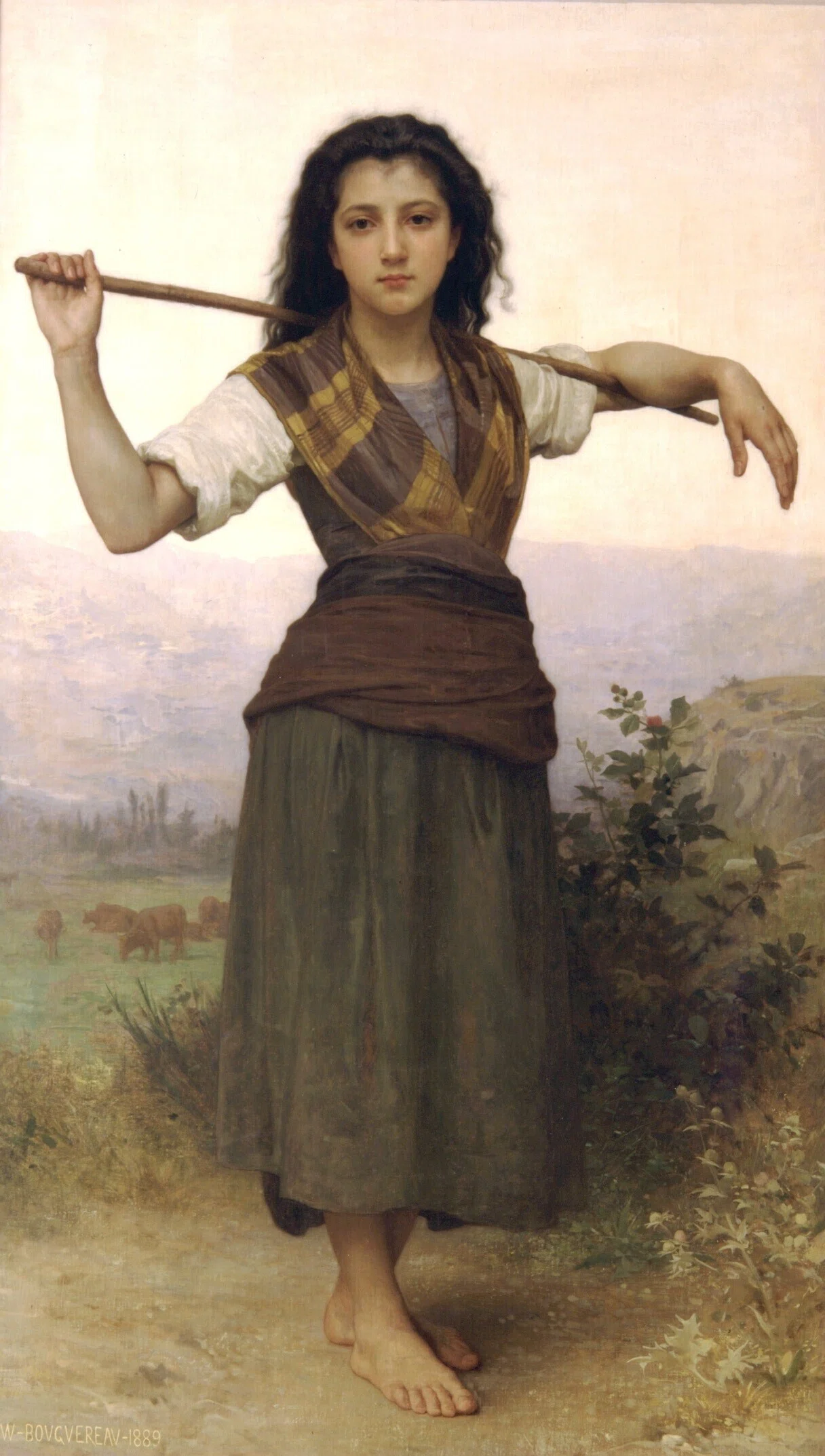羊飼いの少女 (1889)