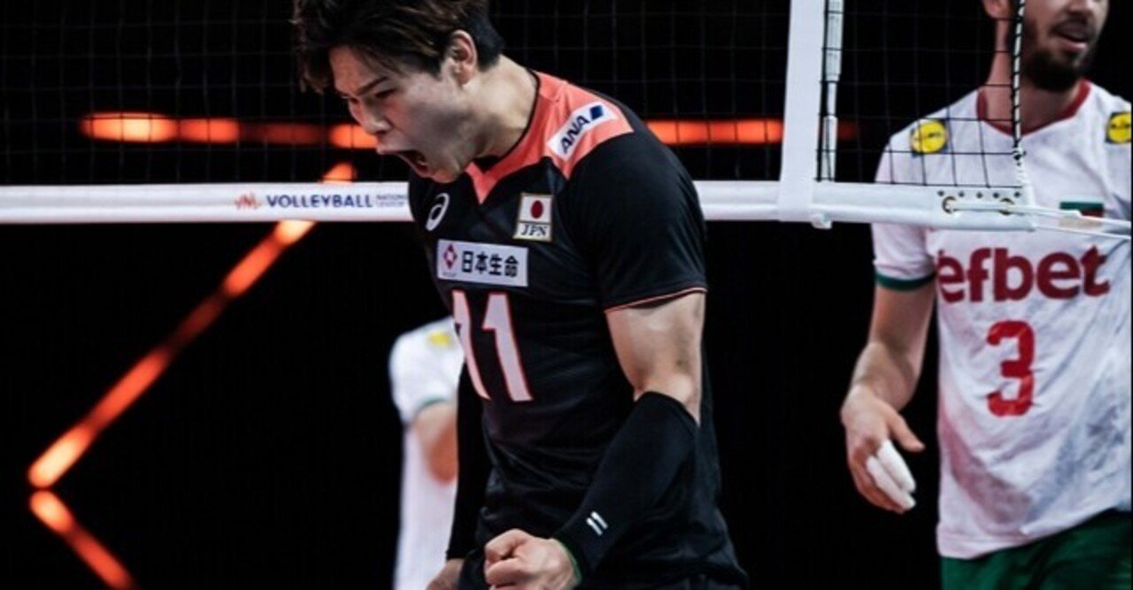龍神nippon東京オリンピックメンバー発表 日本代表男子 ネーションズリーグ 13日目 Daityan1009kurage Note