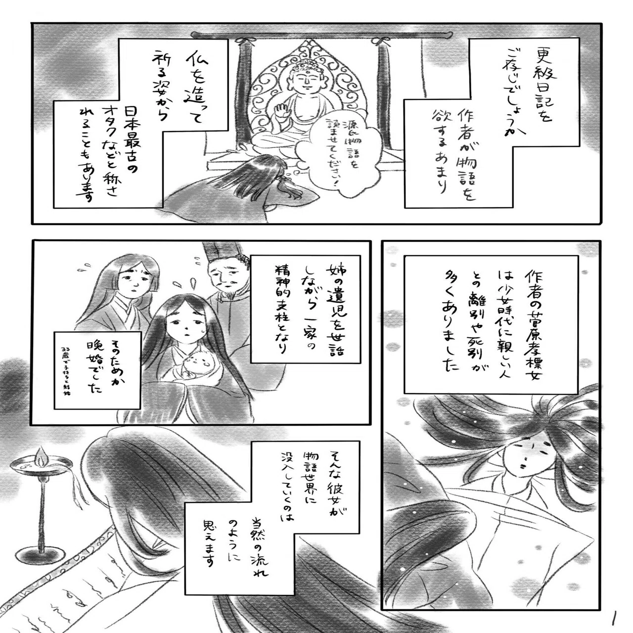 更級日記ー何者にもなれなかった人の物語ー 中原薫 Note