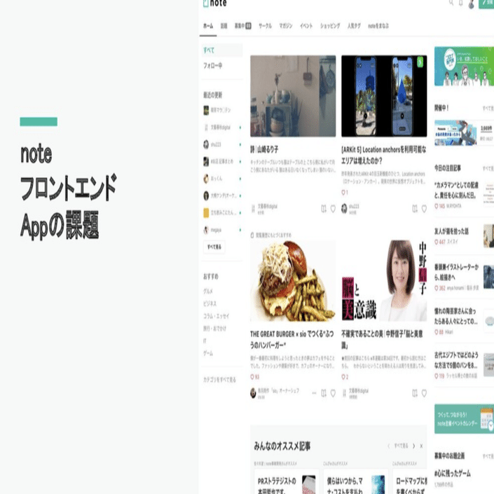 Next.js + SvelteによるnoteのフロントエンドApp分割｜note株式会社