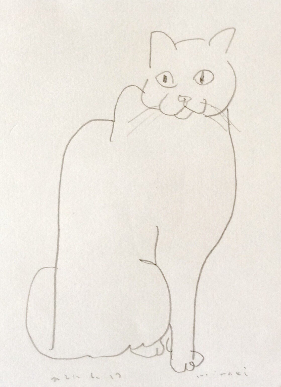 つれづれ猫スケッチ｜平木 映光 (ひらき てるみ)｜note