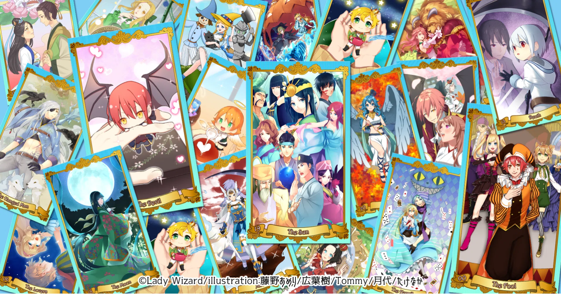 タロットカードが好きです02 -太陽と月と星-｜Lady Wizard@ゲーム