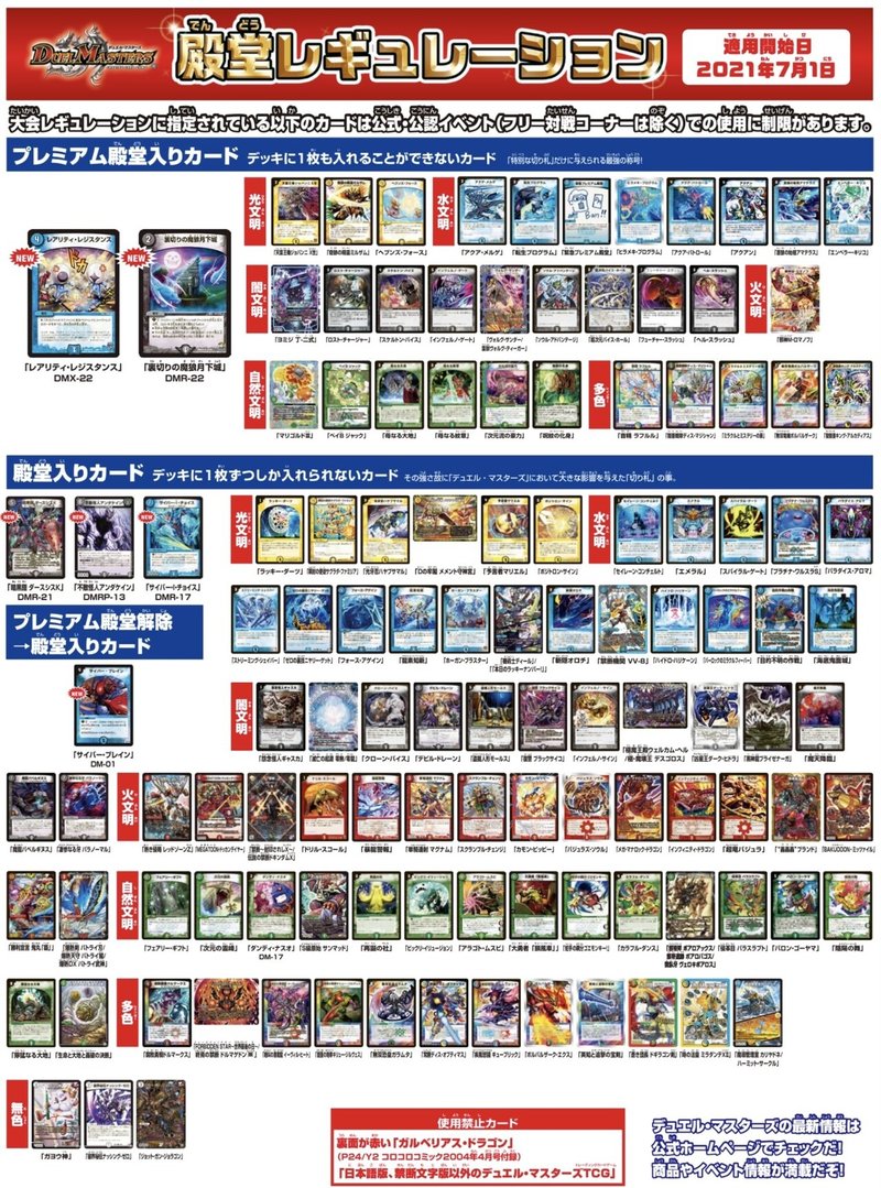 デュエマ 殿堂解除カード一覧 唯我の絶傑 Note デュエマ 殿堂解除カード一覧 唯我の絶傑 Note