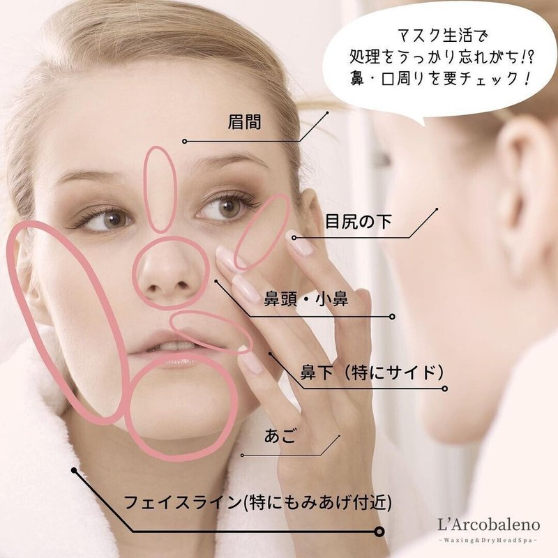 うっかりボーボーに 毛が濃くなりがちなお顔パーツのチェックリスト Arisa Yamasaki Note うっかりボーボーに 毛が濃くなりがちなお顔パーツのチェックリスト Arisa Yamasaki Note