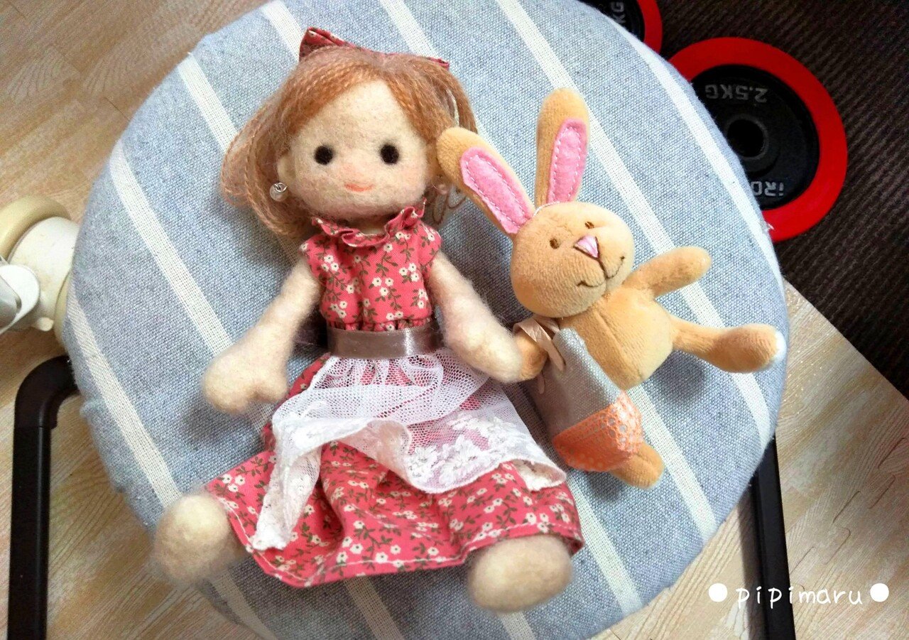 2歳娘のために羊毛フェルトで人形を作ってみた ぴぴまる Pipimaru Note 2歳娘のために羊毛フェルトで人形を作ってみた ぴぴまる Pipimaru Note