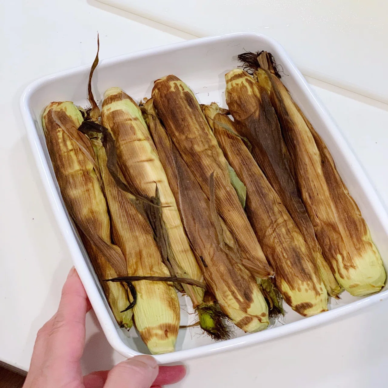 ヤングコーンのまるごとおしゃれ蒸し焼き【作り方】｜みずのさちこ