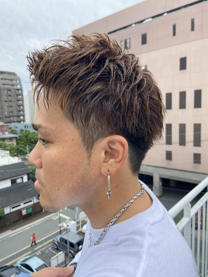 メンズの皆さん 横顔イケメンなりませんか フラット ヘアサロン Note