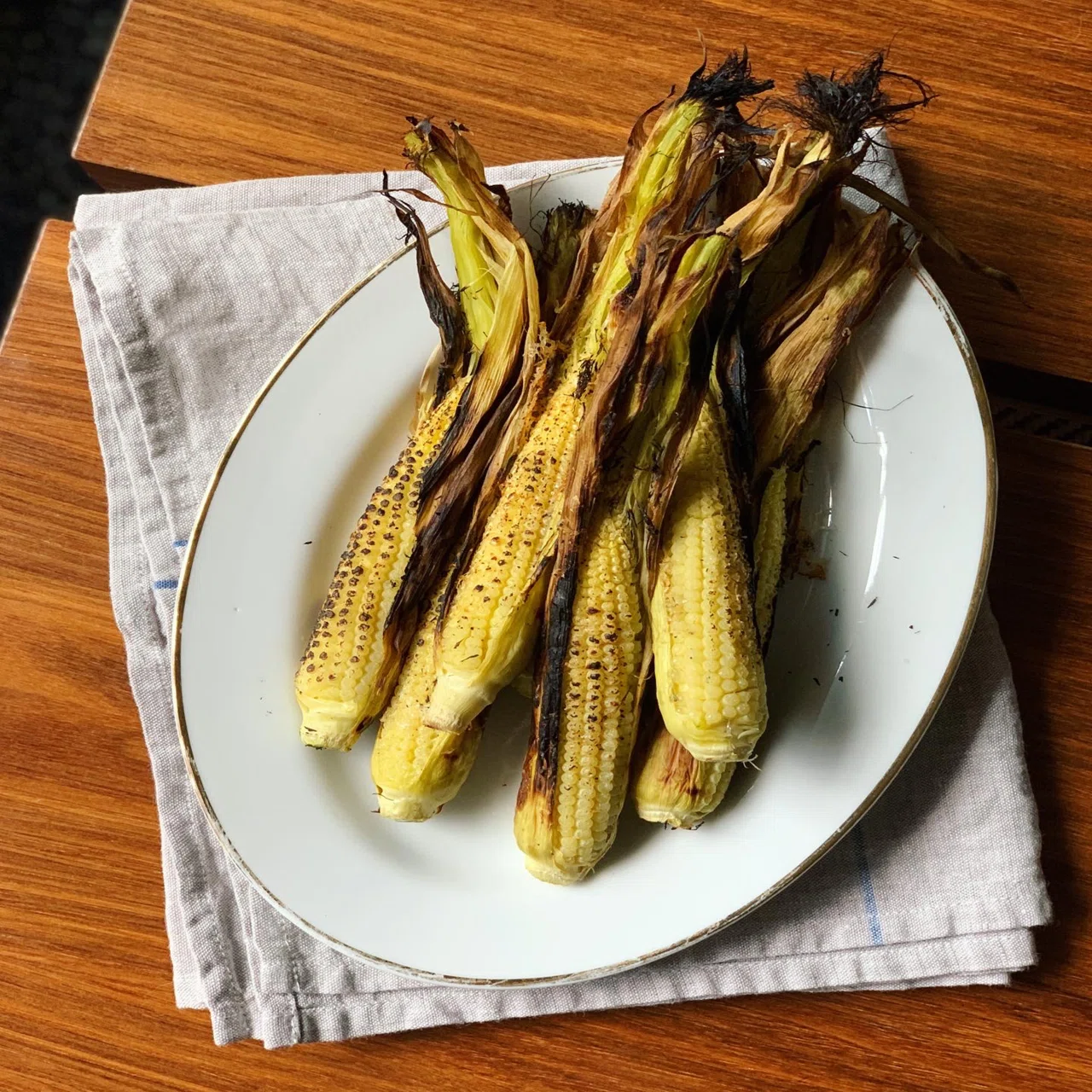 ヤングコーンのまるごとおしゃれ蒸し焼き【作り方】｜みずのさちこ