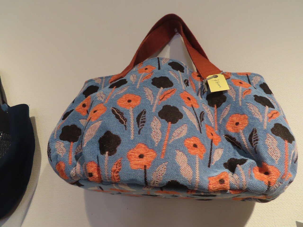 一閑張りと古布の一点物バッグ。｜山田スイッチ