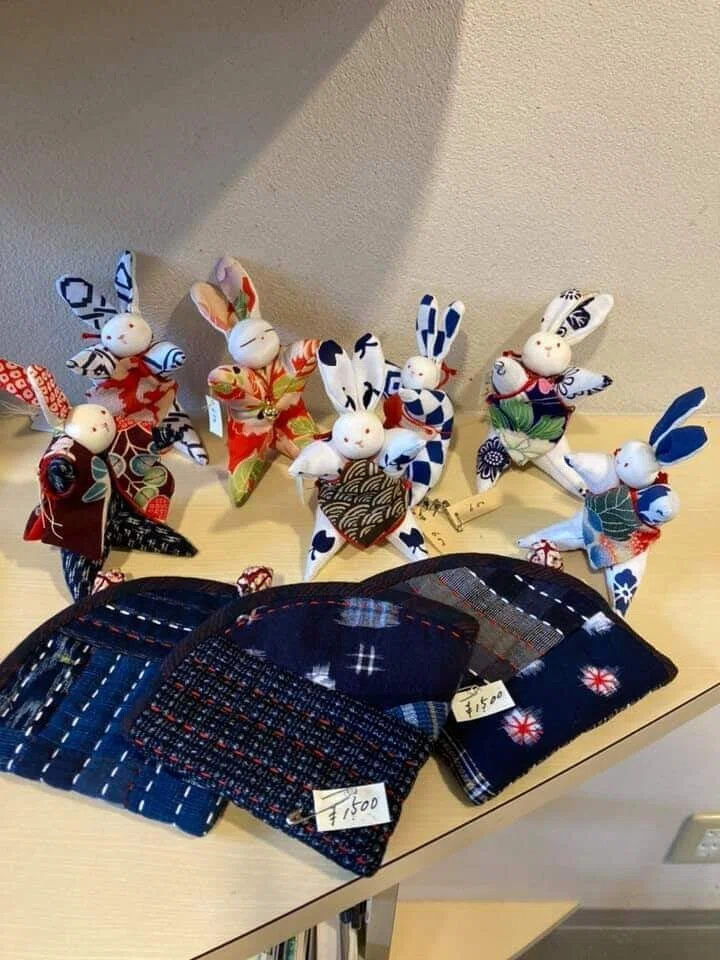 一閑張りと古布の一点物バッグ。｜山田スイッチ