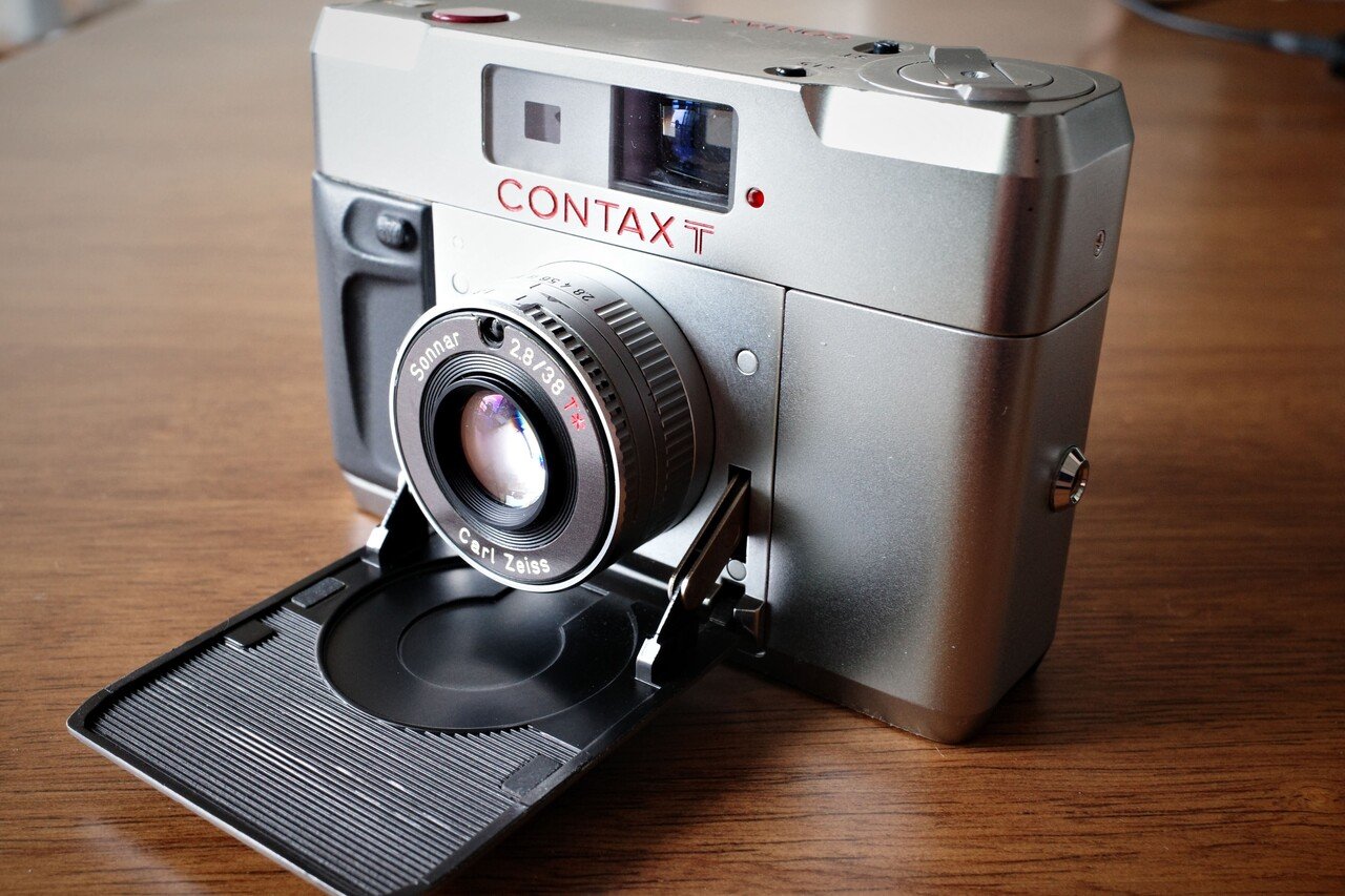 動作確認】CONTAX T (初代)レンジファインダーコンパクトフィルム