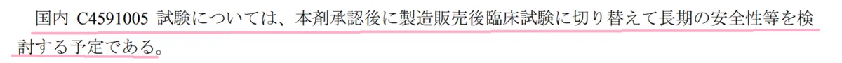 特例承認に係る報告（1）　53ページ3