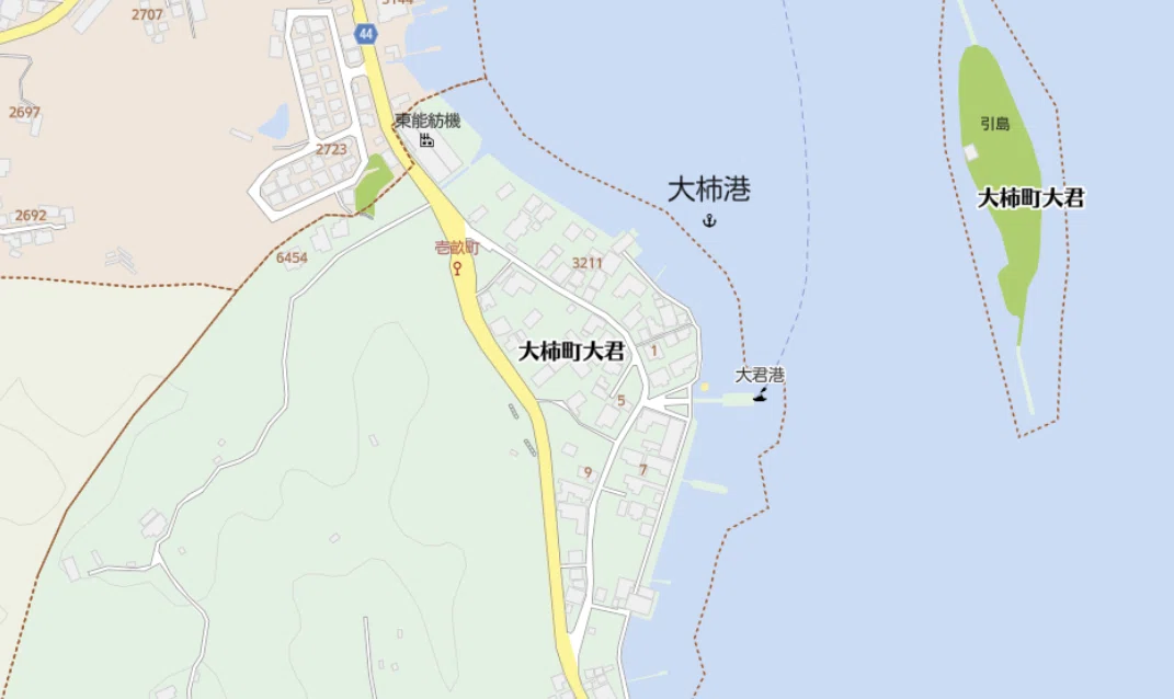 大君・大柿町
