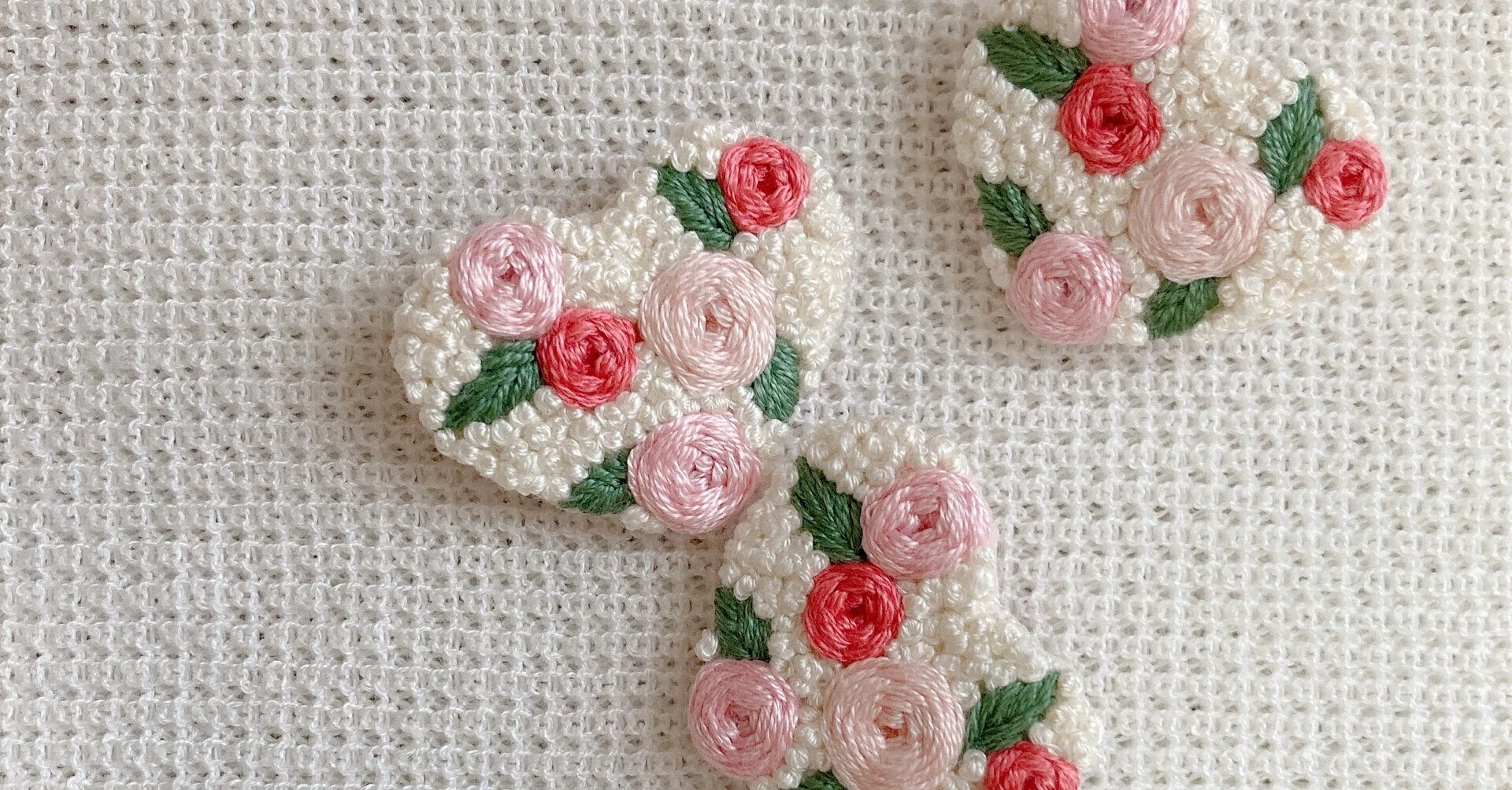 刺繍ブローチを作って知らない自分を発見した｜はなこまち/刺繍作家