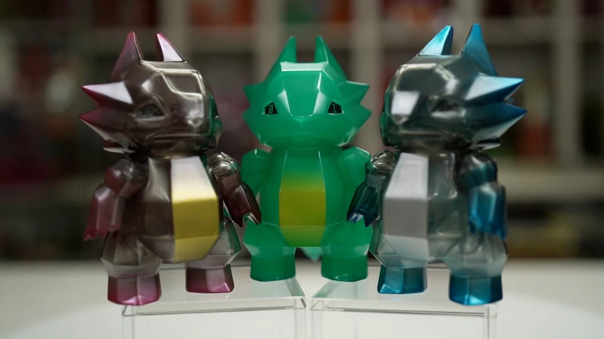 ネコラットさんからデジタル怪獣【ドラポリゴン！】大人気ソフビで 