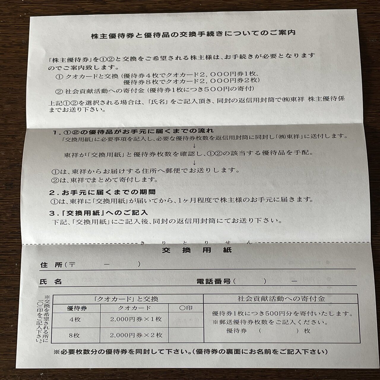 ☆東祥(ホリデイスポーツクラブ)株主優待券(2枚)☆ かさ張ら 