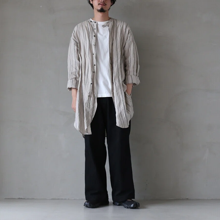 Vlas Blommeのチュニックシャツと私。｜lbr_kyoto Vlas Blomme 