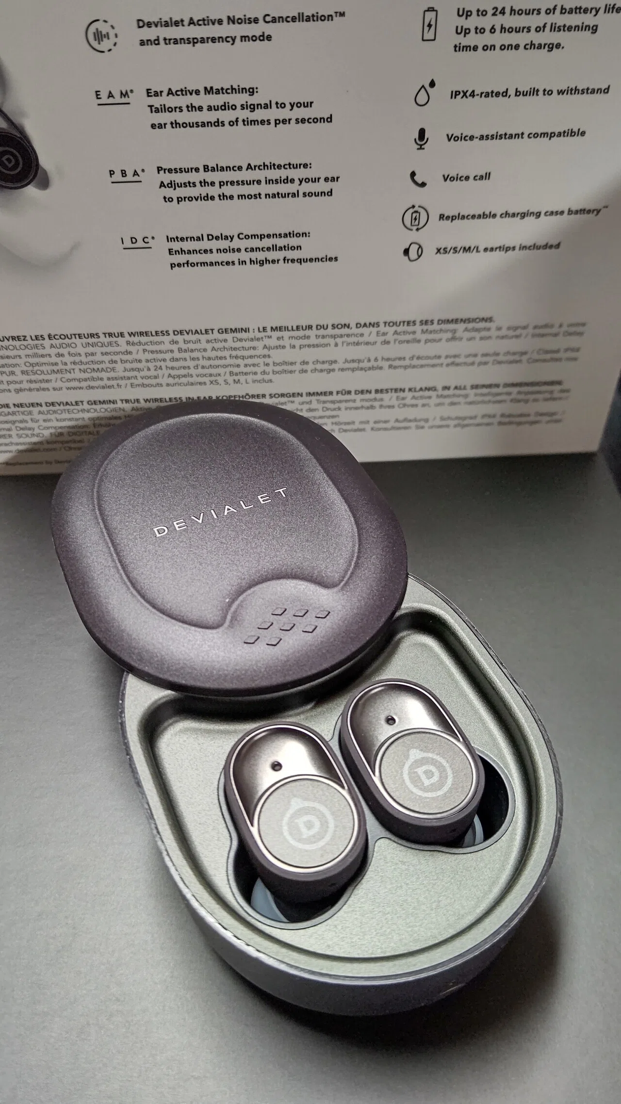 フランスから来たワイヤレスイヤホン！Devialetの「Devialet Gemini