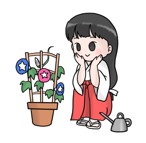 朝顔 特別御朱印のお知らせ 小野照崎神社 Note