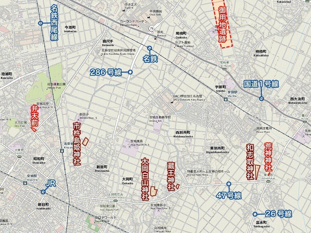 1MAP西本郷町　荒神神社 2