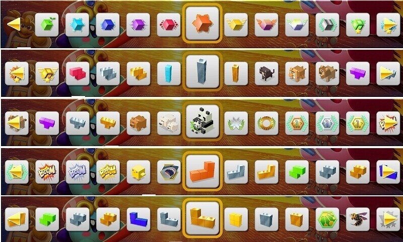 エンブレム一覧 テトリス99 ちゃおやん Note