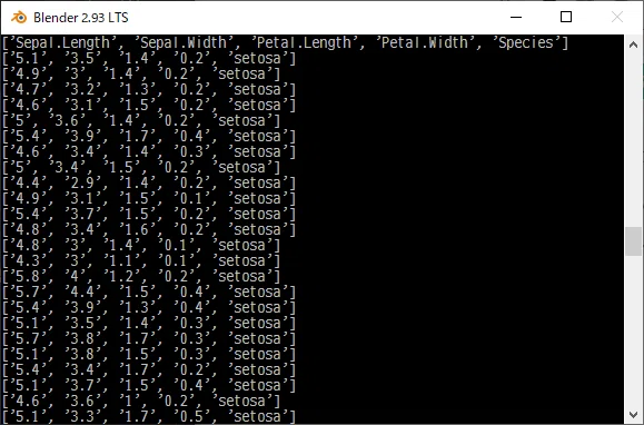 [Blender Python]CSV 파일을 읽어 3D 산점도 그리기｜頻馬主義