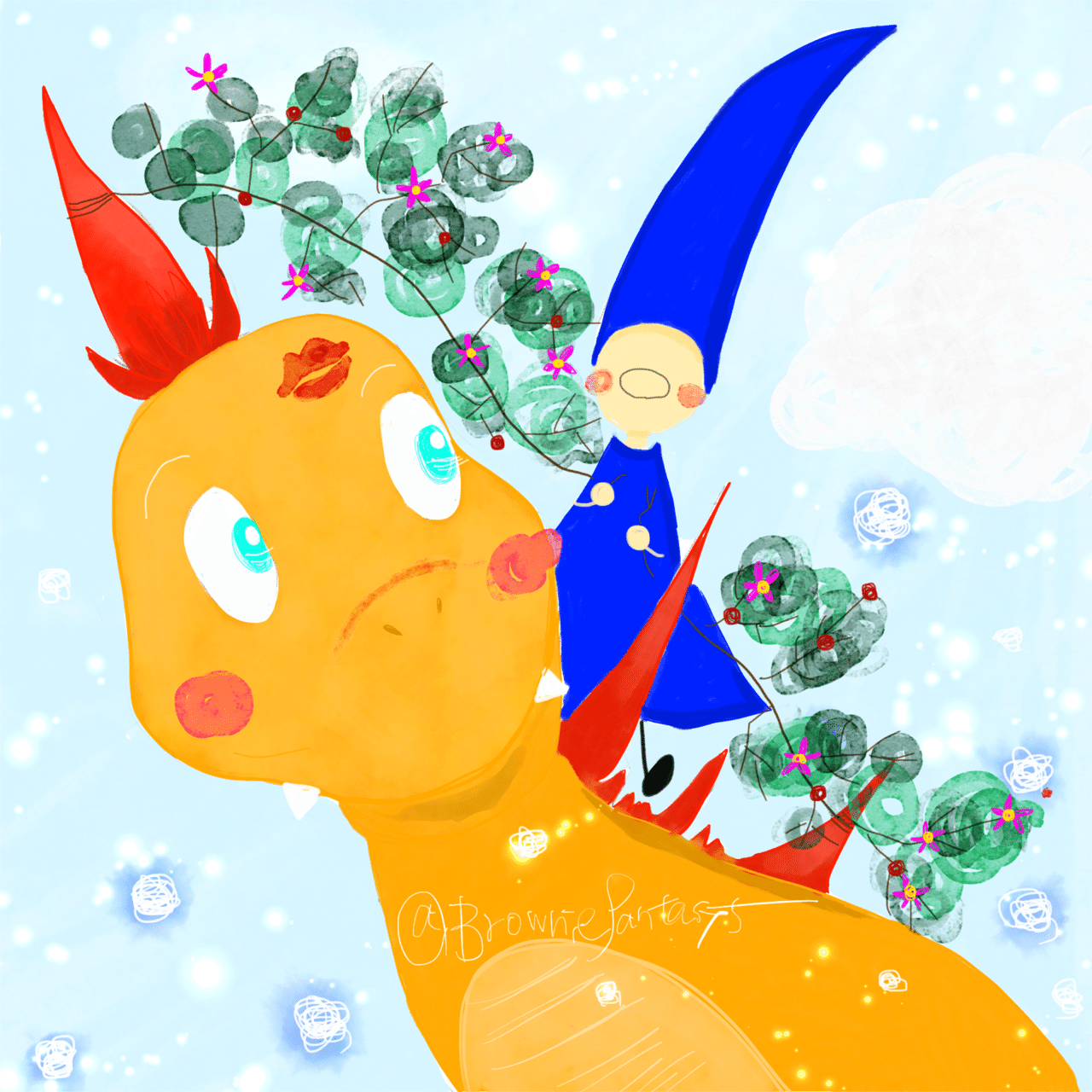 小人界隈で売られている魔法のパレットには描いたものを トモダチ にする力があるんだそうです 材料は 愛と涙 誰かのために泣ける者だけが その魔法を使う 事が出来る 誰かを愛せる者だけに魔法のトモダチはや Brownie Note