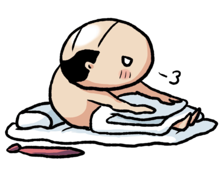 少し復活(*ﾟ▽ﾟ)#疲れ #ブリーフおじさん #イラスト #イラストレーター #アート #アーティスト #ふじ #lineスタンプ #tired #briefs_ojisan #procreate #briefs #drawing🎨 #art #artist #illustration #illustrator #kawaii #kawaiidrawing #character #fuji #japan #linesticker 