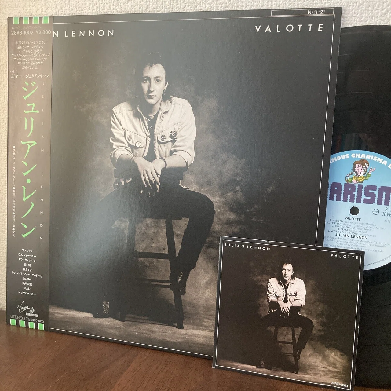 レコード】Julian Lennon / Valotte(1984 UK:20 US:17)｜マサ | 洋楽情報