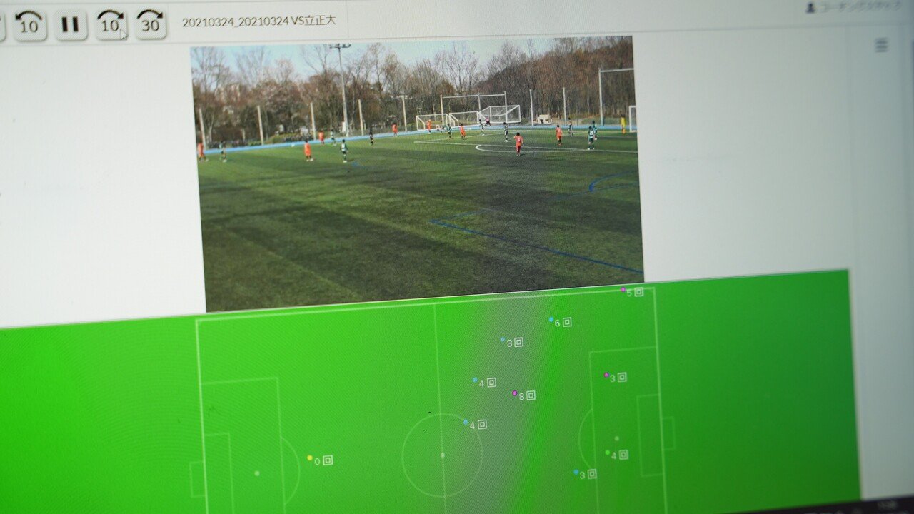 GPSが試合に活きる「データで見れる選手ごとの運動量」一体どんな変化