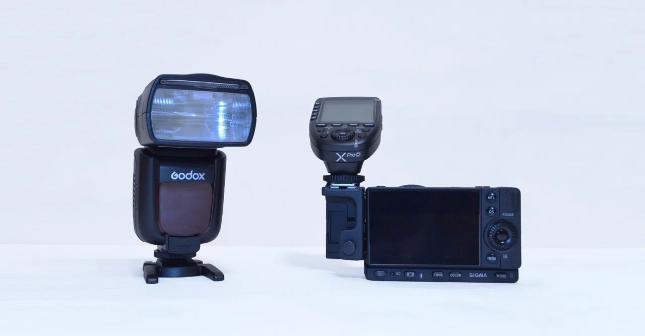 SIGMAfpとGodox外部フラッシュ｜ざがね