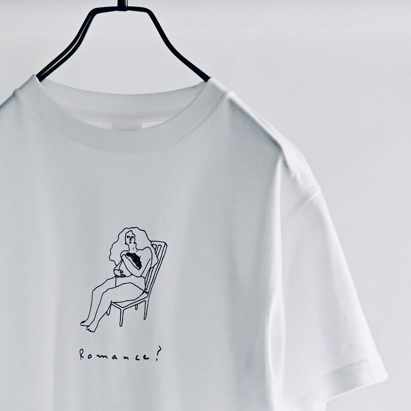 ちょっぴりシュールでかわいい手書きイラストが印象的なドローイングアートtシャツ Tsuruga Shop Note