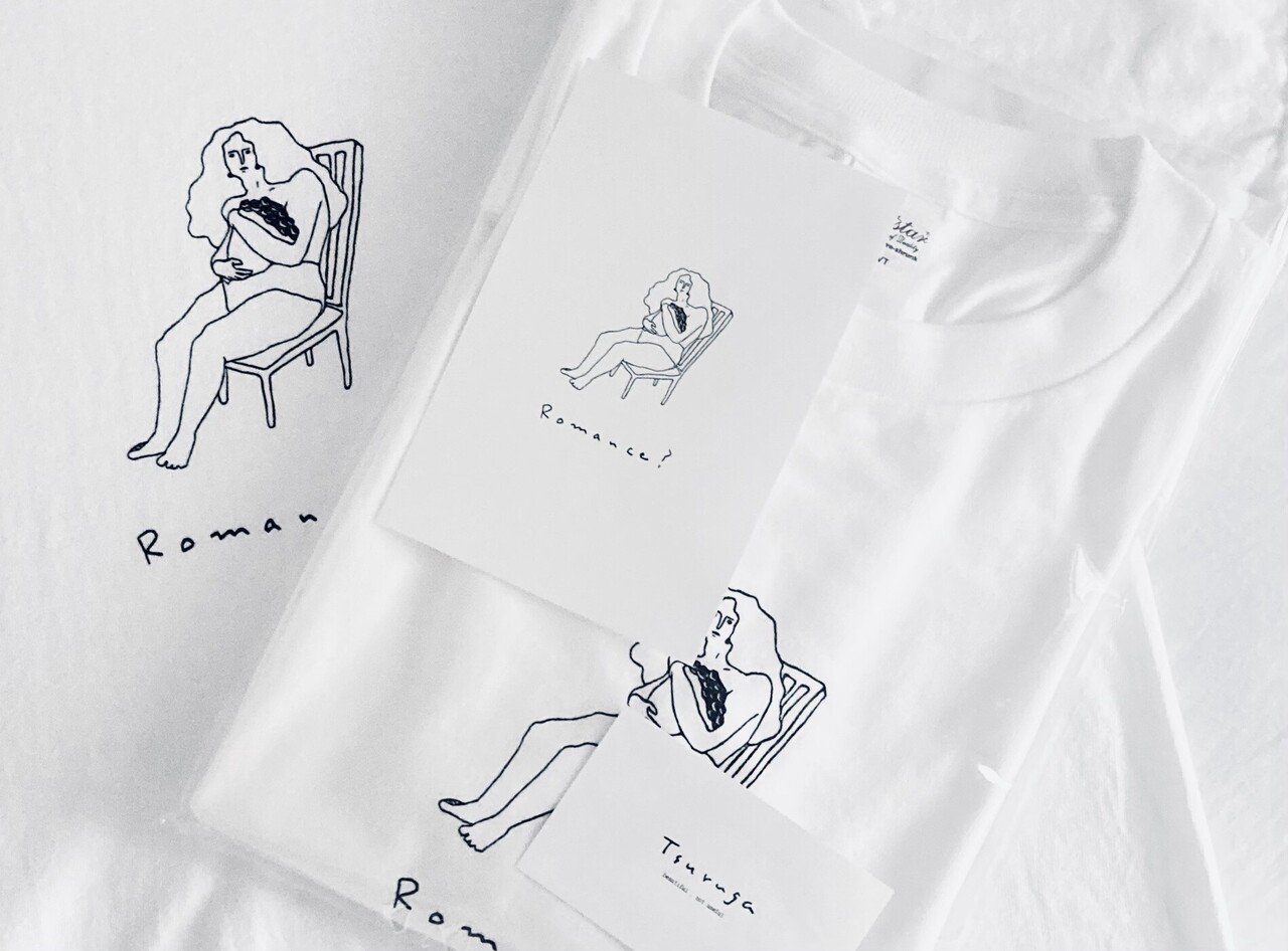 ちょっぴりシュールでかわいい手書きイラストが印象的なドローイングアートtシャツ Tsuruga Shop Note ちょっぴりシュールでかわいい手書きイラストが印象的なドローイングアートtシャツ Tsuruga Shop Note