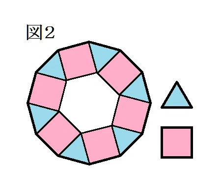 仙台市立仙台青陵中等教育学校算数 正十二角形の性質 中高一貫 適性検査解説 Note