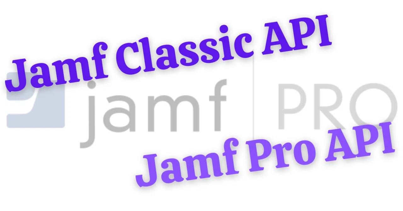 Api Jan F Jamf Pro の API を調べてみました|pirox