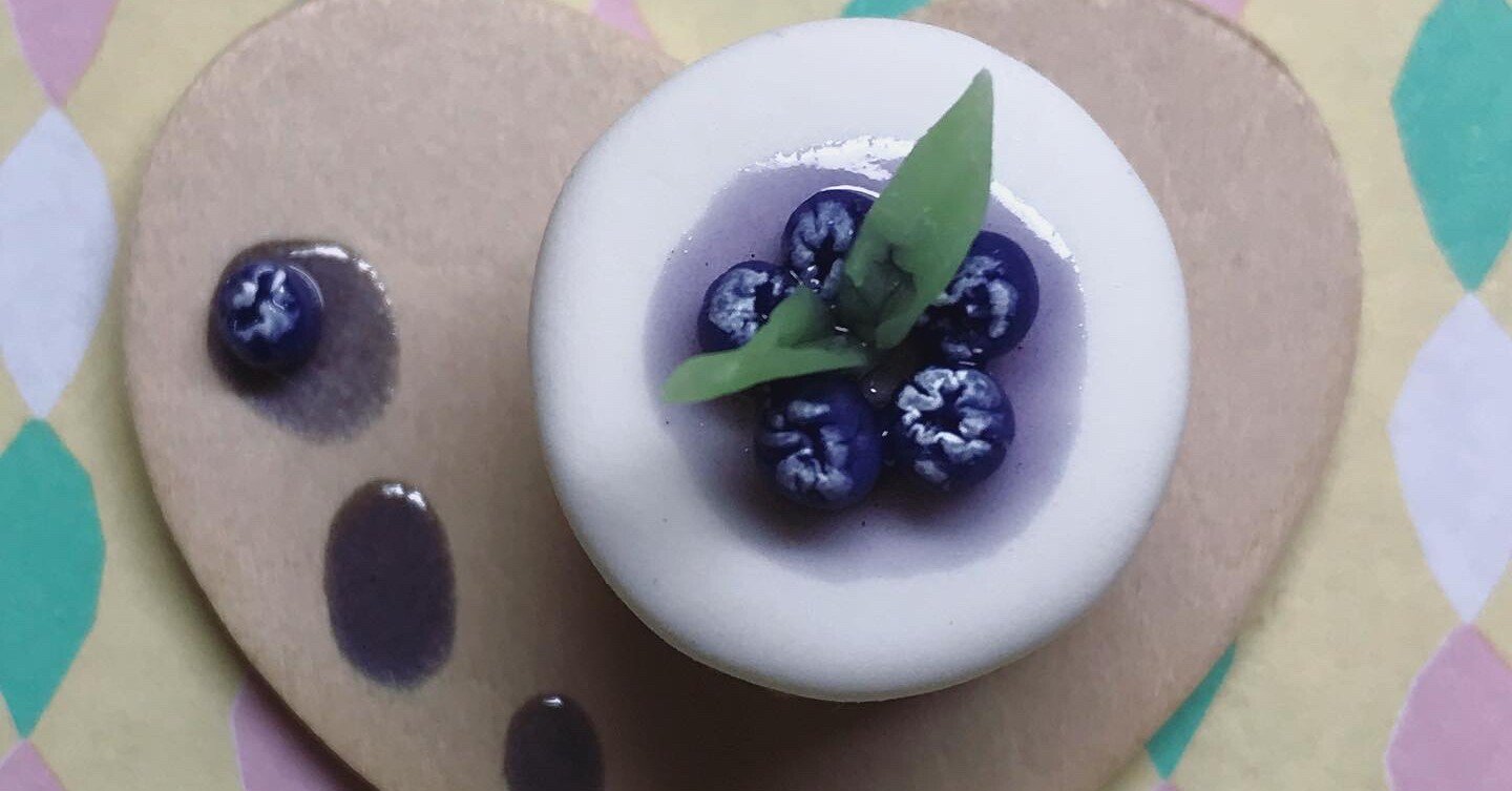 ブルーベリーレアチーズケーキ エイミ Note