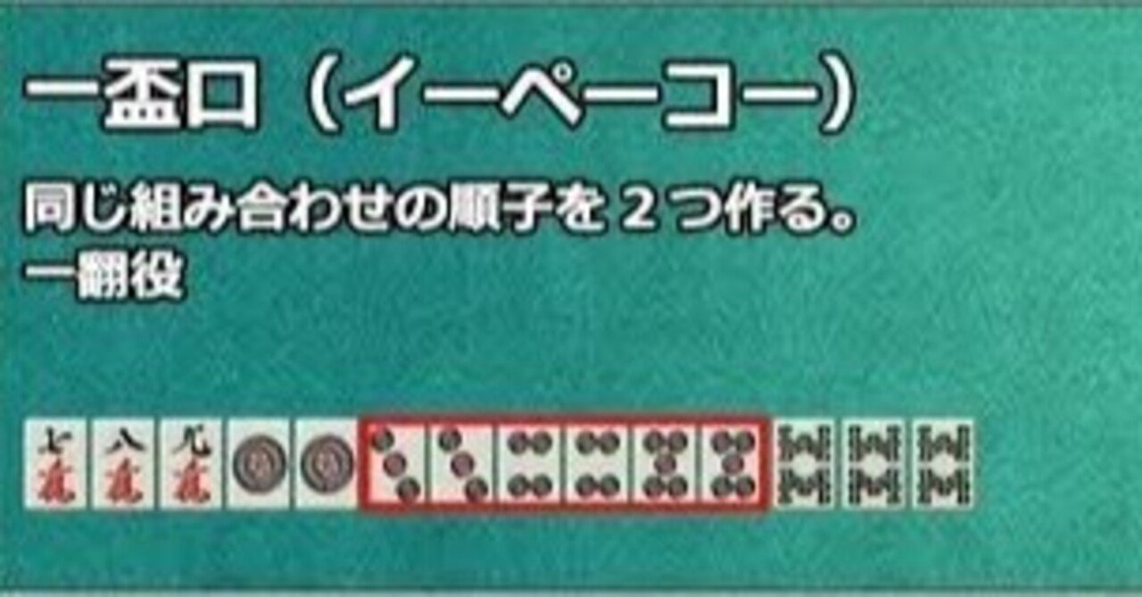 【麻雀】一盃口は無限大の可能性を秘めた役【一盃口美術館】