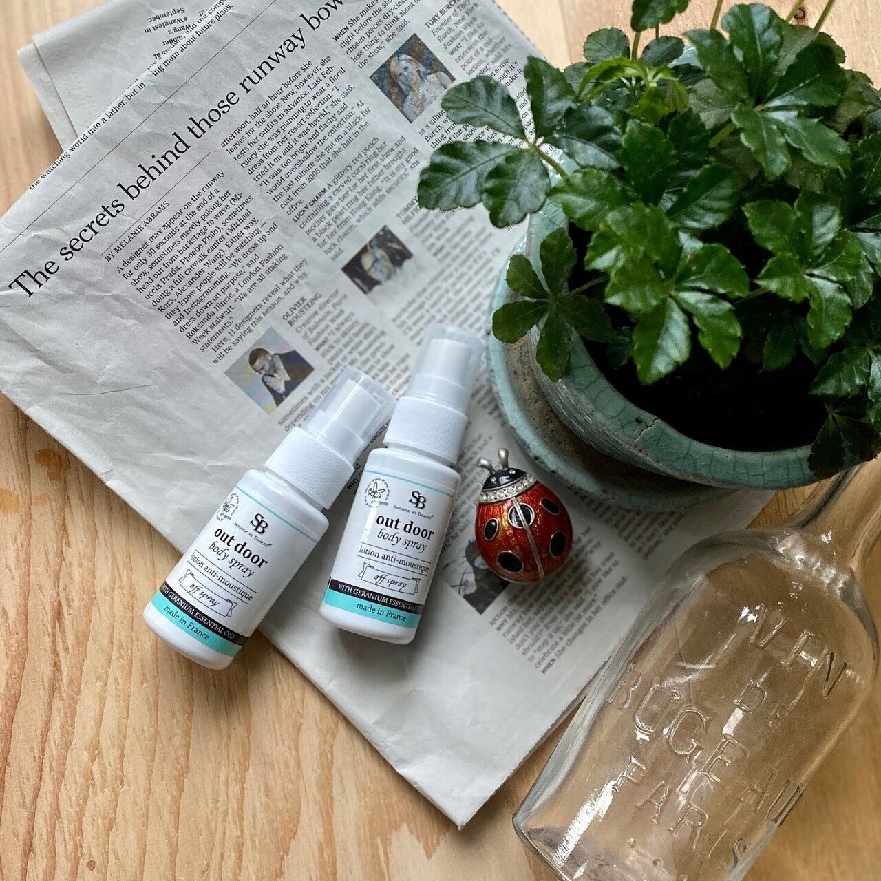 アウトドアの必需品 ナチュラル素材だけで作られた子供も安心アウトドアスプレー Effie E F International Note